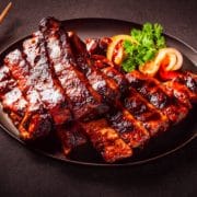 closeup of pork ribs grilled with bbq sauce and ca 2022 10 07 21 17 44 utc scaled
